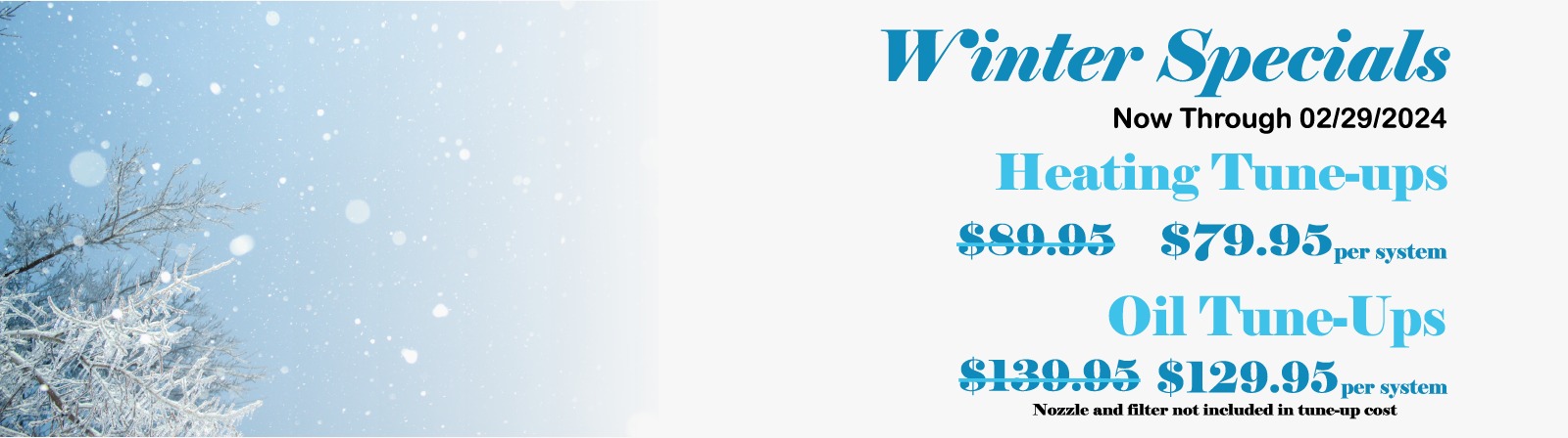 Winter Specials